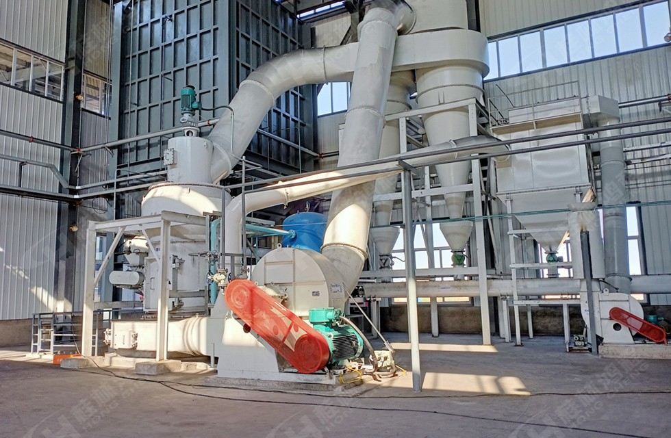 賀某央企HC1700活性焦磨粉機生產線順利投產